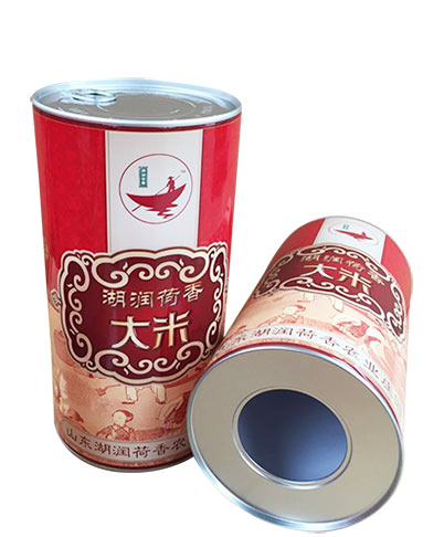 湖澤荷香大米紙罐